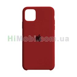 Накладка Silicone Case iPhone 11 Pro (31) China red