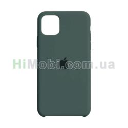 Накладка Silicone Case iPhone 11 Pro (55) Pine green