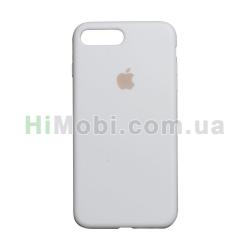 Накладка Silicone Case Full iPhone 7 Plus / iPhone 8 Plus біла (9)