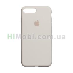 Накладка Silicone Case Full iPhone 7 Plus / iPhone 8 Plus молочна (11)