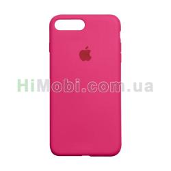 Накладка Silicone Case Full iPhone 7 Plus / iPhone 8 Plus малинова (48)