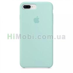 Накладка Silicone Case iPhone 7 Plus/ iPhone 8 Plus (17) Turquoise