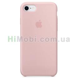 Накладка Silicone Case iPhone 7 Plus/ iPhone 8 Plus (06) Light pink