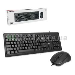 Клавіатура + мишка Fantech KM103 Black