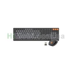 Клавіатура Fantech WK895 GO + мишка чорна