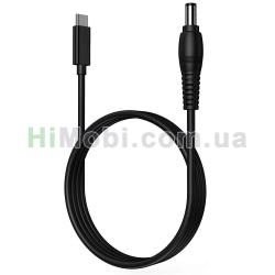 Кабель для роутера Type-C to DC 5.5x2.5mm PD36W 5V-12V 1.0m
