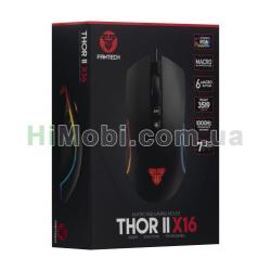 Мишка USB Fantech X16 Thor II чорна