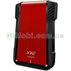 Карман для диску A-DATA EX500 2.5'' HDD/ SSD USB3.1 RED