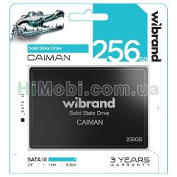 SSD Wibrand Caiman 256GB 2.5 7mm SATAIII Bulk