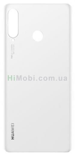 Задня кришка Huawei P30 Lite (MAR-L21) / Nova 4e біла оригінал