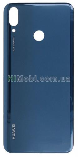 Задня кришка Huawei Y9 2019 (JKM-L23/ JKM-LX3) синiй Sapphire Blue