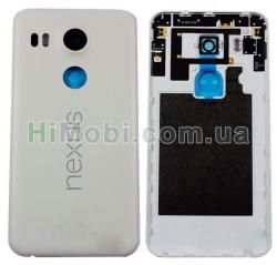 Задня кришка LG H791 Nexus 5X біла оригінал