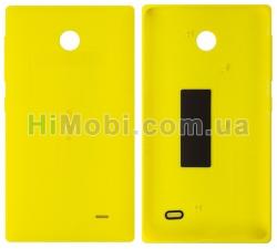 Задня кришка Nokia X Dual Sim (RM-980) жовта оригінал