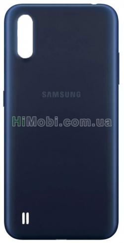 Задня кришка Samsung A015 F Galaxy A01 синя