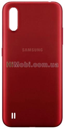 Задня кришка Samsung A015 F Galaxy A01 червона