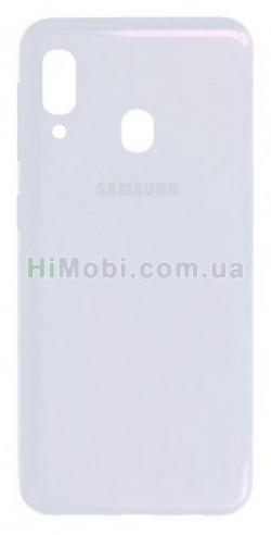 Задня кришка Samsung A202 Galaxy A20e (2019) біла