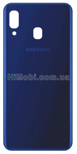 Задня кришка Samsung A205 Galaxy A20 (2019) синя