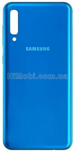 Задня кришка Samsung A505 Galaxy A50 (2019) синя оригінал