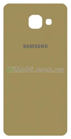 Задня кришка Samsung A510 F Galaxy A5 / A510FD / A510M / A510Y / A5100 (2016) золота