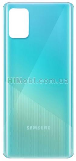 Задня кришка Samsung A515/ F Galaxy A51 Prism Crush Blue оригінал