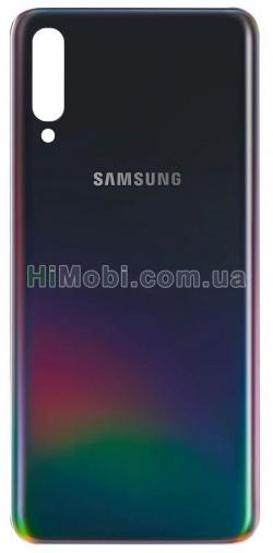 Задня кришка Samsung A705 Galaxy A70 2019 чорний оригінал