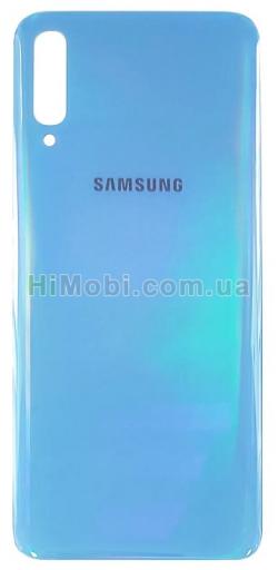 Задня кришка Samsung A705 Galaxy A70 2019 блакитний оригінал