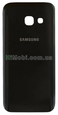 Задня кришка Samsung A720 Galaxy A7 (2017) чорна