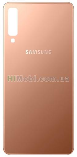 Задня кришка Samsung A750 Galaxy A7 (2018) золота оригінал