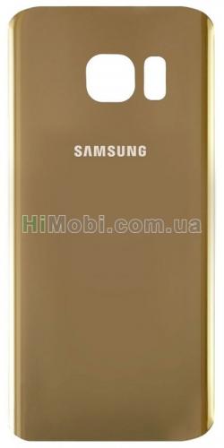 Задня кришка Samsung G935 F Galaxy S7 EDGE золота оригiнал