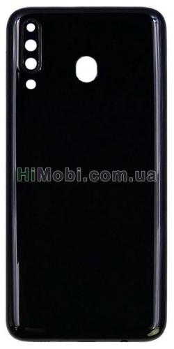 Задня кришка Samsung M305F Galaxy M30 чорний + скло камери