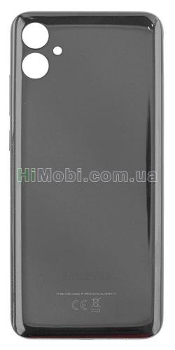 Задня кришка Samsung A042 Galaxy A04e Light Black + скло камери