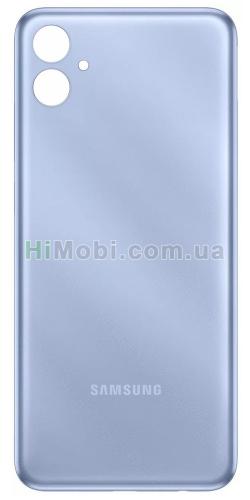 Задня кришка Samsung A042 Galaxy A04e Light Blue + скло камери