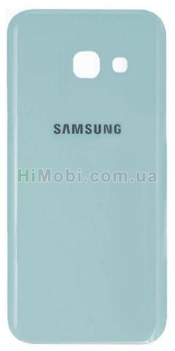 Задня кришка Samsung A320 Galaxy A3 2017 блакитний оригінал