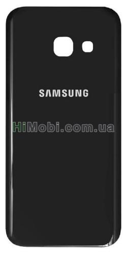 Задня кришка Samsung A320 Galaxy A3 2017 чорний оригінал