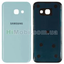 Задня кришка Samsung A320 Galaxy A3 (2017) блакитна оригінал