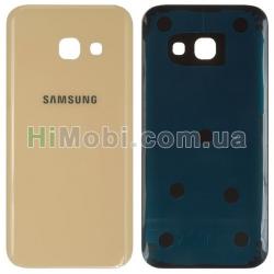 Задня кришка Samsung A320 Galaxy A3 (2017) золота оригінал
