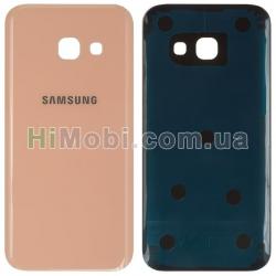 Задня кришка Samsung A320 Galaxy A3 (2017) рожева оригінал