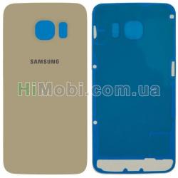 Задня кришка Samsung G925 Galaxy S6 EDGE золота