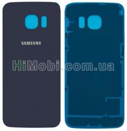 Задня кришка Samsung G925 Galaxy S6 EDGE синя