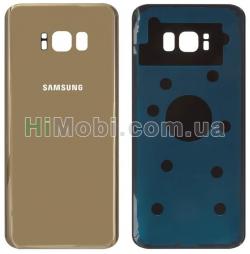 Задня кришка Samsung G955 F Galaxy S8 Plus (2017) золота Maple Gold