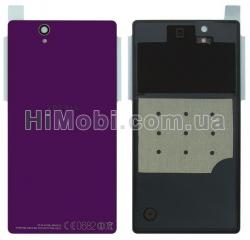 Задня кришка Sony C6602 / C6603 / C6606 L36h Xperia Z фіолетова оригінал