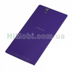 Задня кришка Sony D6603 / D6643 / D6653 Xperia Z3 фіолетова оригінал