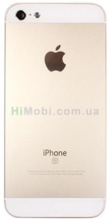 Корпус для iPhone SE золотий