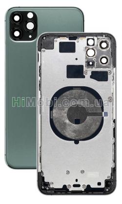 Корпус iPhone 11 Pro Max Midnight Green (металева рамка/ корпус) оригінал