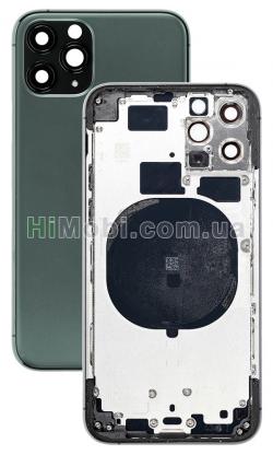 Корпус iPhone 11 Pro Midnight Green (металева рамка/ корпус) оригінал