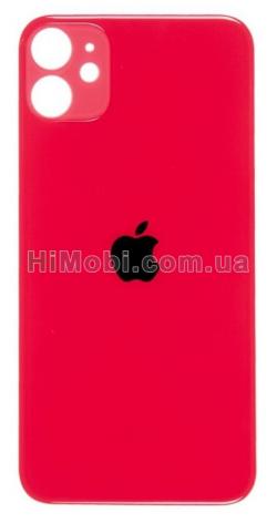 Задня кришка iPhone 11 Red з великим отвором під камеру