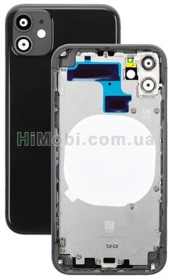 Корпус для iPhone 11 чорний (металическая рамка / корпус) оригінал знятий з телефону