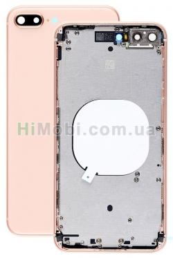 Корпус iPhone 8 Plus Gold (металева рамка/ корпус) оригiнал
