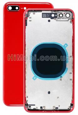 Корпус iPhone 8 Plus Red (металева рамка/ корпус) оригiнал