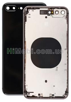 Корпус iPhone 8 Plus Spase Gray (металева рамка/ корпус) оригiнал